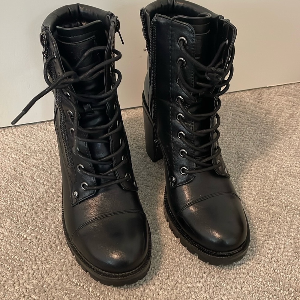 GBG Guess Black Bootie Size 8